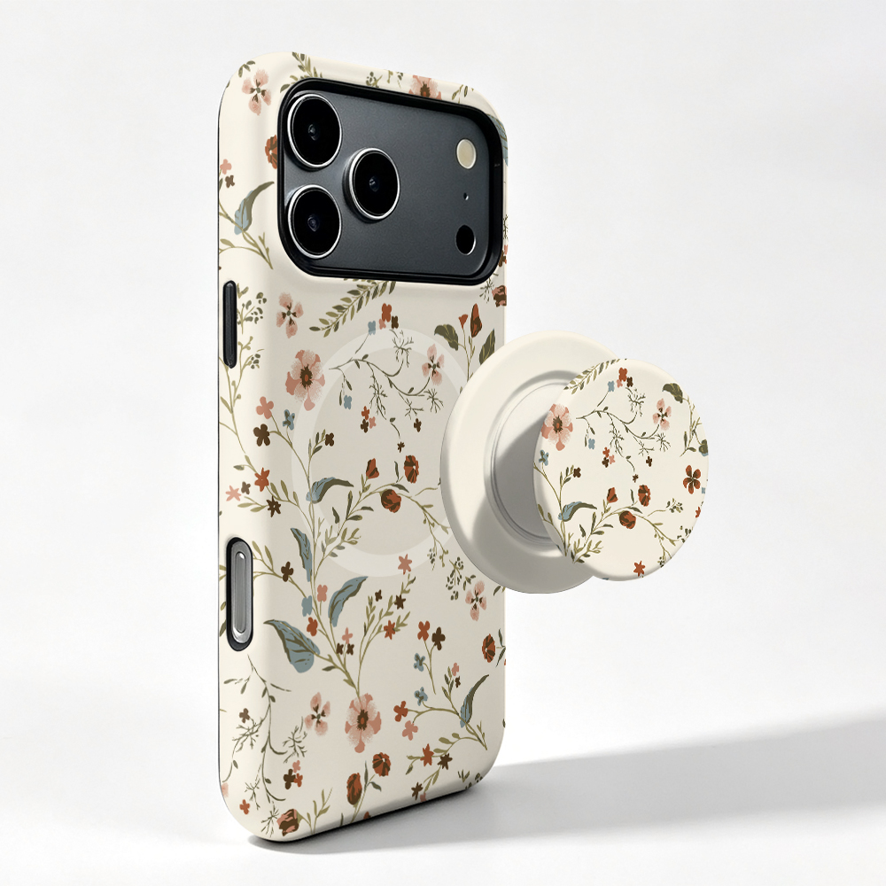 Vivo X200 - Capa magnética com design de flor
