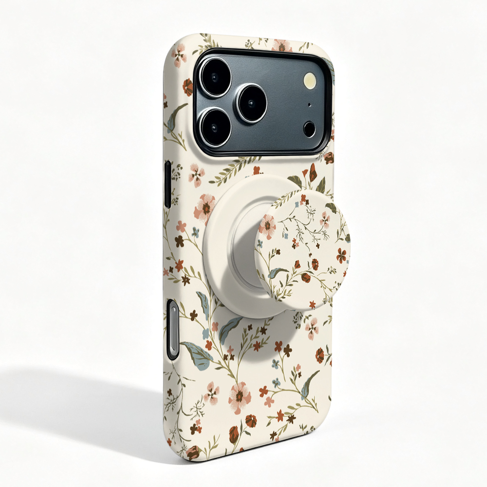 Oppo Find X8 - Capa Magnética com Design de Flor